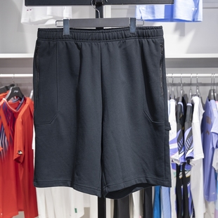李宁短卫裤 AKST197 2023夏季 男子运动潮流系列透气宽松针织短裤