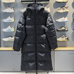 李宁长款羽绒服男子2025冬季新款80%鸭绒保暖防风连帽外套YYMV233
