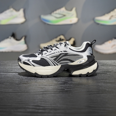 李宁减震女子系带休闲鞋