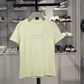 潮流休闲舒适透气圆领文化衫 新款 AHST236 T恤女子2023夏季 李宁短袖