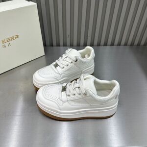 2026春季新款韩版厚底小白鞋女百搭板鞋增高舒适运动休闲鞋面包鞋