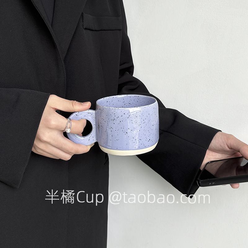 浪漫紫点点马克杯礼盒