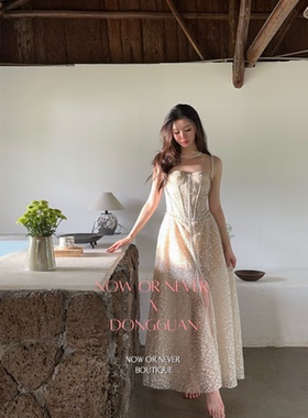 Lobbster/Montsand 24春夏新款 MinaDress蕾丝裸色 品牌授权