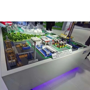 加氢站模型 AEM电解槽模型定制 氢能源沙盘 智能风光储氢能源沙盘