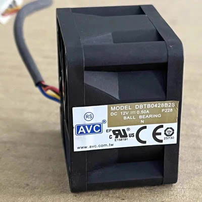 DBTB0428B2S 正品AVC 4CM 12V 0.50A 四线PWM温控散热风扇4028