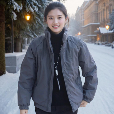 2025年新款男士休闲立领加厚棉服男保暖潮流外套冬季棉衣棉服8821