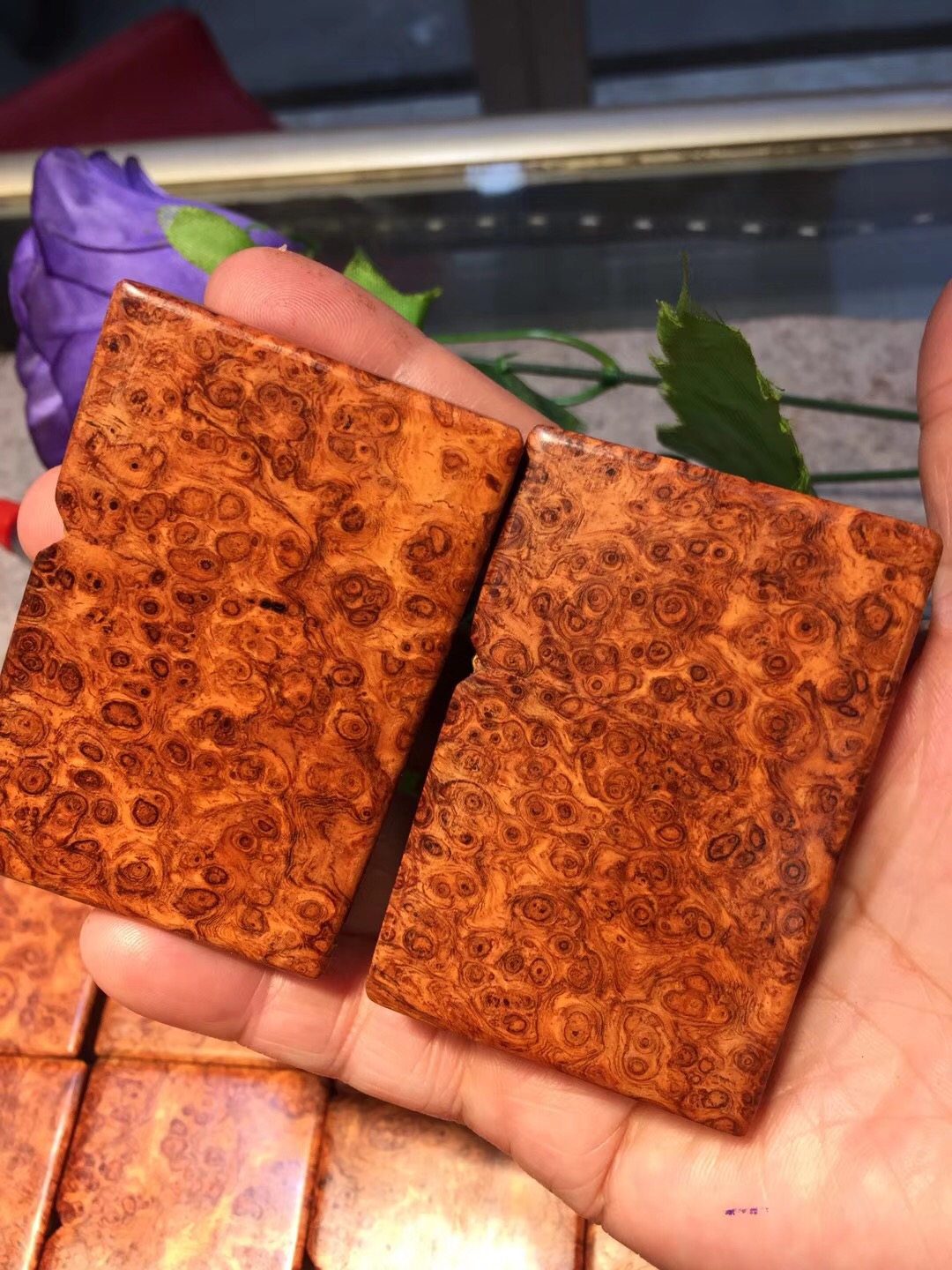 红木煤油打火机 草花梨满留疤拼接佐罗打火机 缅甸花梨佐罗机芯