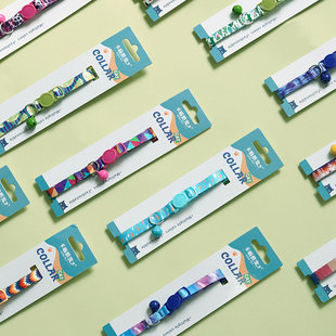 猫咪项圈猫链狗圈颈圈铃铛ins设计防窒息舒适安全扣宠物用品