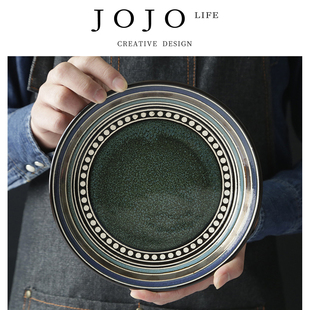 PD.warmer.创意陶瓷西餐意面盘家用菜盘沙拉盘 上焦 JOJO