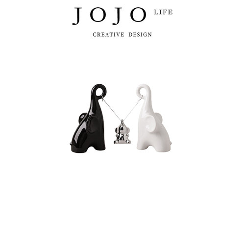JOJO'SLIFEPD创意家居大象摆件