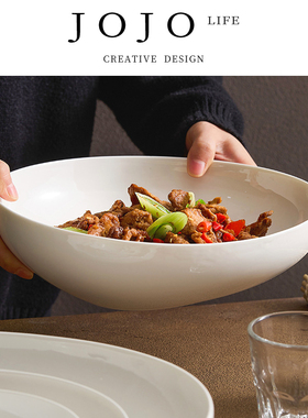 JOJO'S L. PD.Menu.深碗大号餐具日式汤碗家用陶瓷水果碗 | 选单