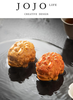 JOJO'S L. PD.紫泉涧.变色迷你招财貔貅茶宠茶桌茶台可养 | 无耻