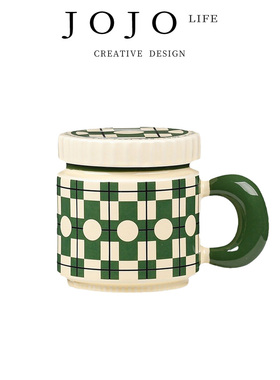 JOJO'S L. PD.Immediately.花朵陶瓷杯小众高级咖啡杯轻奢 | 刻就