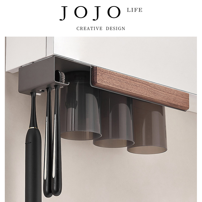 JOJO'SLIFEPD卫生间牙刷置物架