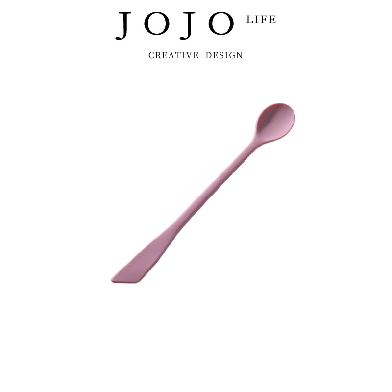 JOJO'S L. PD.slide.韩国食品级硅胶长柄搅拌勺奶粉咖啡 | 滑落