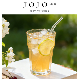 JOJO'S L. PD.carry.大容量果茶玻璃杯夏日家用加厚创意 | 蹋载