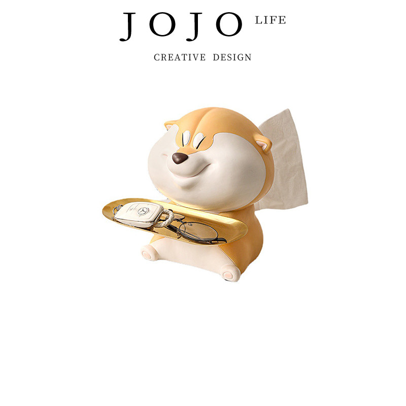 JOJO'SL.PD置物架可爱柴犬家用