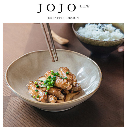 JOJO'SLIFEPD不规则沙拉碗复古