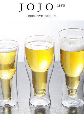 JOJO'S L. PD.Cough.ins风扎啤酒杯网红夏季喝水果汁杯子 | 咳檀