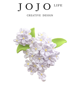 JOJO'S L. PD.thing.丁香花车载香水香薰汽车空调出风口装饰|事情