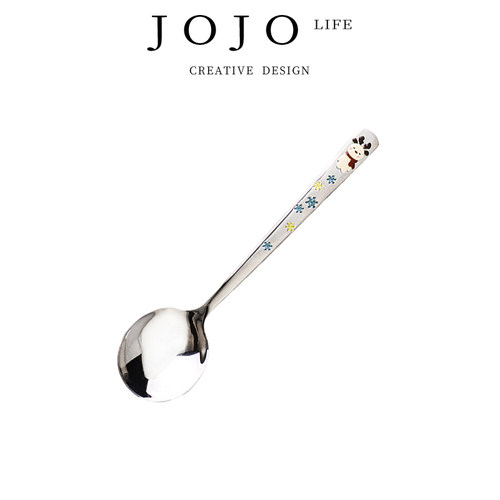 JOJO'SLIFEPD卡通浮雕麋鹿汤勺