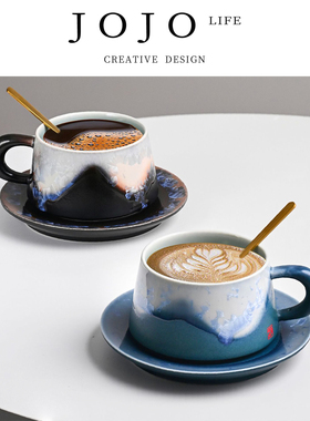 JOJO'S L. PD.luxuriant.高档文创见山结晶釉咖啡杯套装 | 蔚朗