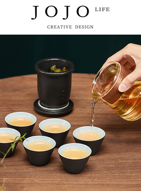 JOJO'S L. PD.armpit.旅行功夫茶具便携快客杯玻璃泡茶壶 | 佃腋