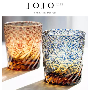 PD.Autumn·杯具雕刻个性 JOJO 秋索 创意小众酒杯洋酒杯