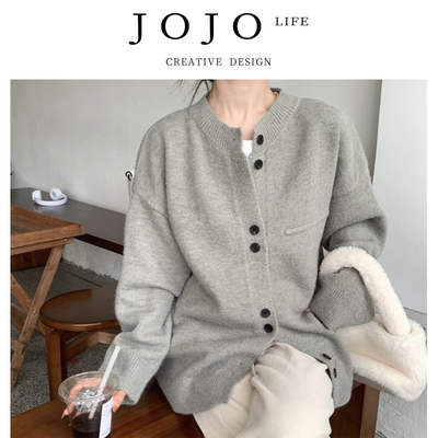 JOJO'SLIFEPD宽松日系软糯开衫