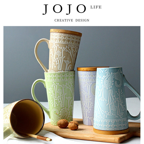 JOJO'SLIFEPD创意陶瓷马克杯