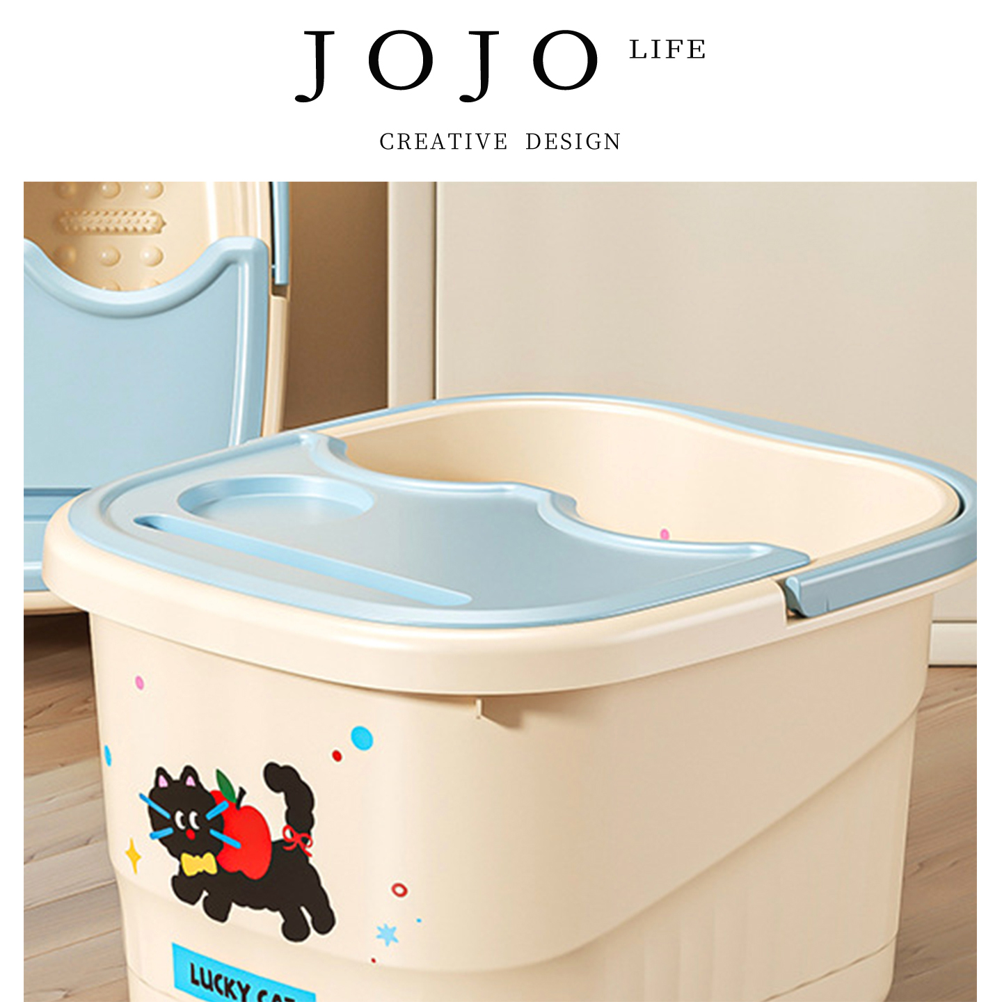 JOJO'SLIFEPD滚轮便携足浴桶
