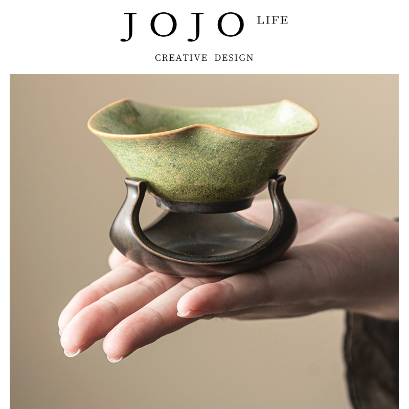 JOJO'SLIFEPD窑变复古茶漏茶滤