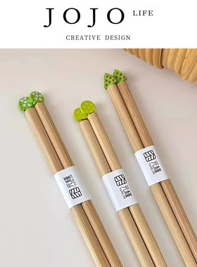 JOJO'S L. PD.decayed.卡通树木筷子天然竹木一人一筷 | 朽剔