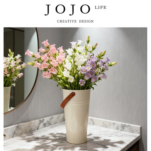 JOJO'S L. PD.Cegier.北欧风醒花桶家用泡鲜花束插花深水桶 |咽揣