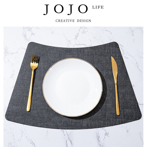 JOJO'SLIFEPD家用皮革餐垫欧式