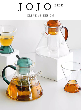 JOJO'S L. PD.erect.茶具轻奢北欧风格耐热玻璃蜡烛煮英式 | 建来