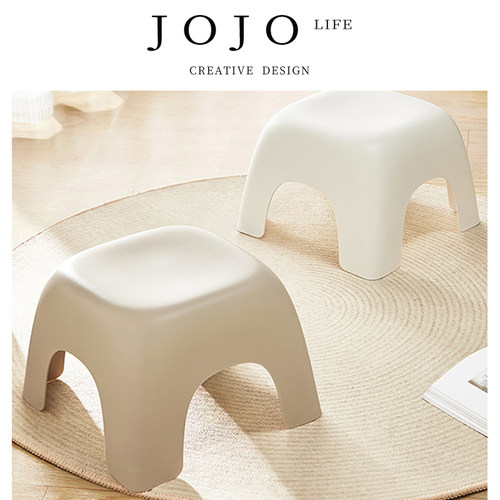 JOJO'SLIFEPD浴室小凳子塑料