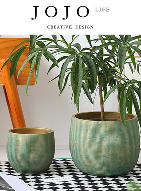 JOJO'S L. PD.search.水泥花盆创意个性大号落地大叶伞 | 寻梅