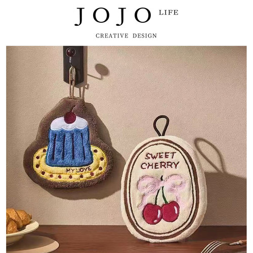 jojo抹布卫生间速干可爱加厚蛋糕