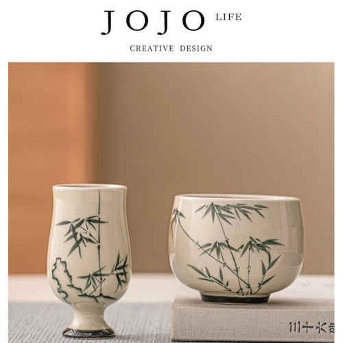 JOJO'SLIFEPD茶杯陶瓷品茗杯