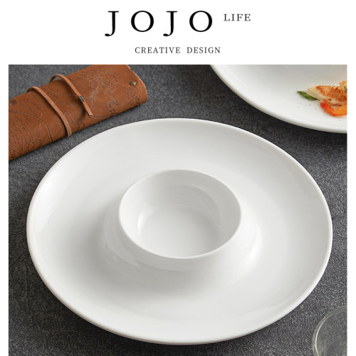 JOJO'SLIFEPD白色陶瓷西餐