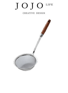 JOJO'S L. PD.James.304不锈钢漏勺家用厨房细网过滤豆浆 |裘璇