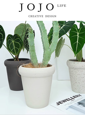 JOJO'S L. PD.tightly.创意雪糕筒植物盆家居装饰陶瓷花盆 | 紧握