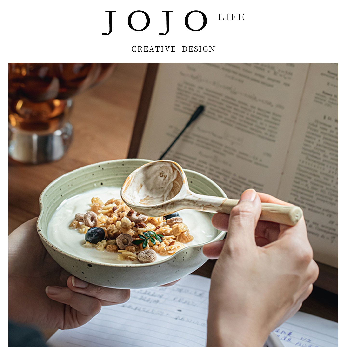 JOJO'SLIFEPD饭勺日式勺子调羹
