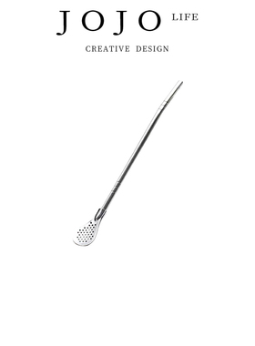 JOJO'S L. PD.Echo.不锈钢吸管勺可拆卸两用过滤勺创意 | 艾可