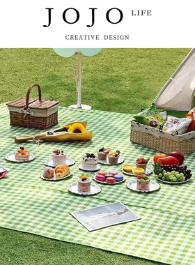 JOJO'S L. PD.greasy. 春游户外防水加厚牛津布露营地垫 | 腻端