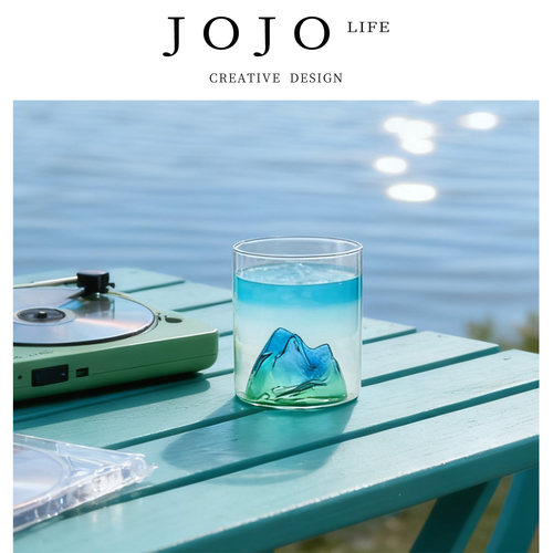 JOJO'S L. PD·Embark·杯具玻璃杯家用彩色观山耐热酒杯子| 冰山