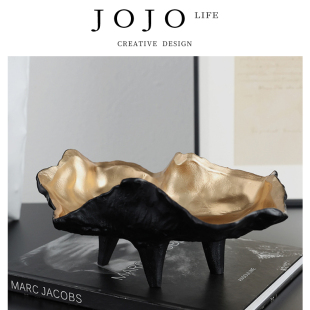 饰品简约 中古风水果盘托盘摆件软装 逗引 PD.lead.法式 JOJO