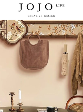 JOJO'S L. PD.township.入户挂衣钩新中式实木壁挂墙进门 | 乡崇