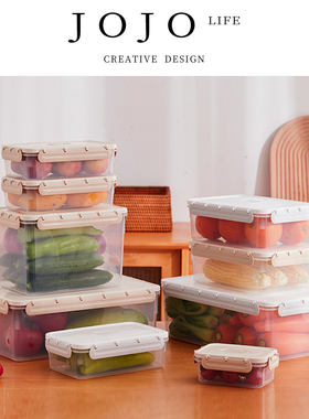 JOJO'S L. PD.Andy.密封塑料保鲜盒微波炉加热饭盒食物储藏丨安迪